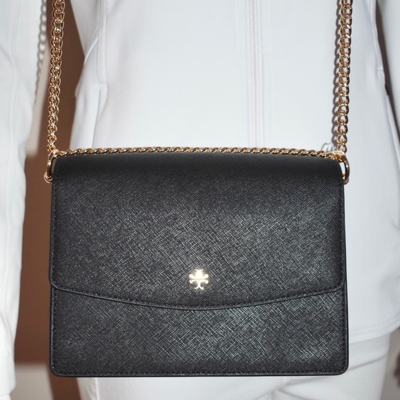 TORY BURCH ROBINSON CONVERTIBLE SHOULDER BAG - Picture 1 of 11